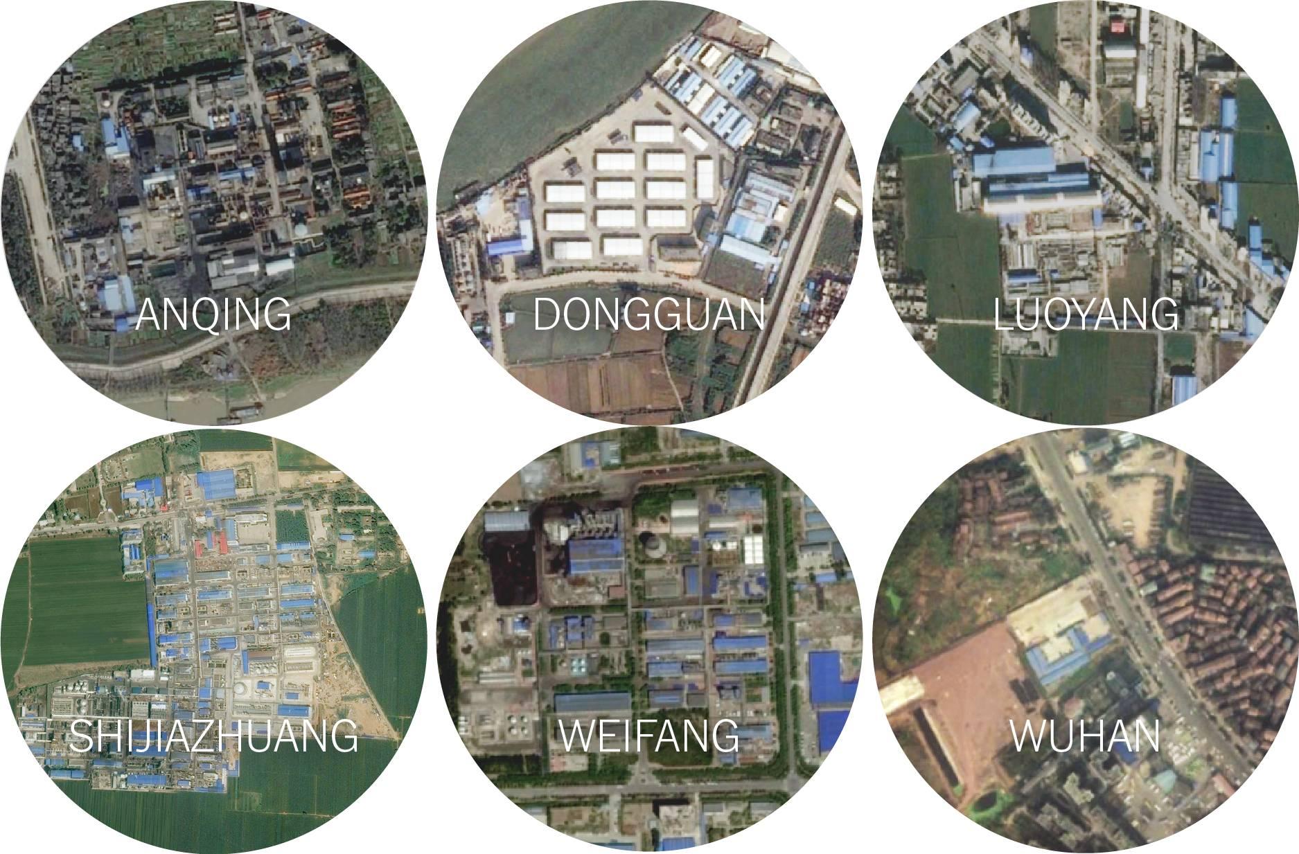 A wide view of a modern high-tech chemical manufacturing facility