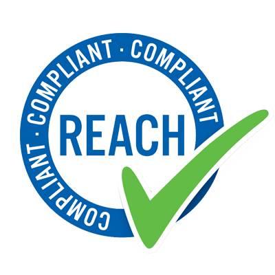 REACH compliance badge for zinc chloride supplied into Europe