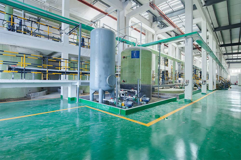 State-of-the-art production facilities producing high-purity zinc chloride